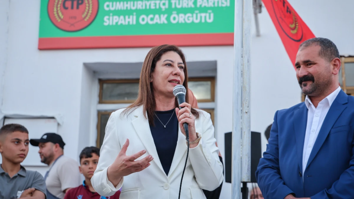CTP Sipahi &Ouml;rg&uuml;t Lokali binası a&ccedil;ılışı yoğun katılımla ger&ccedil;ekleşti