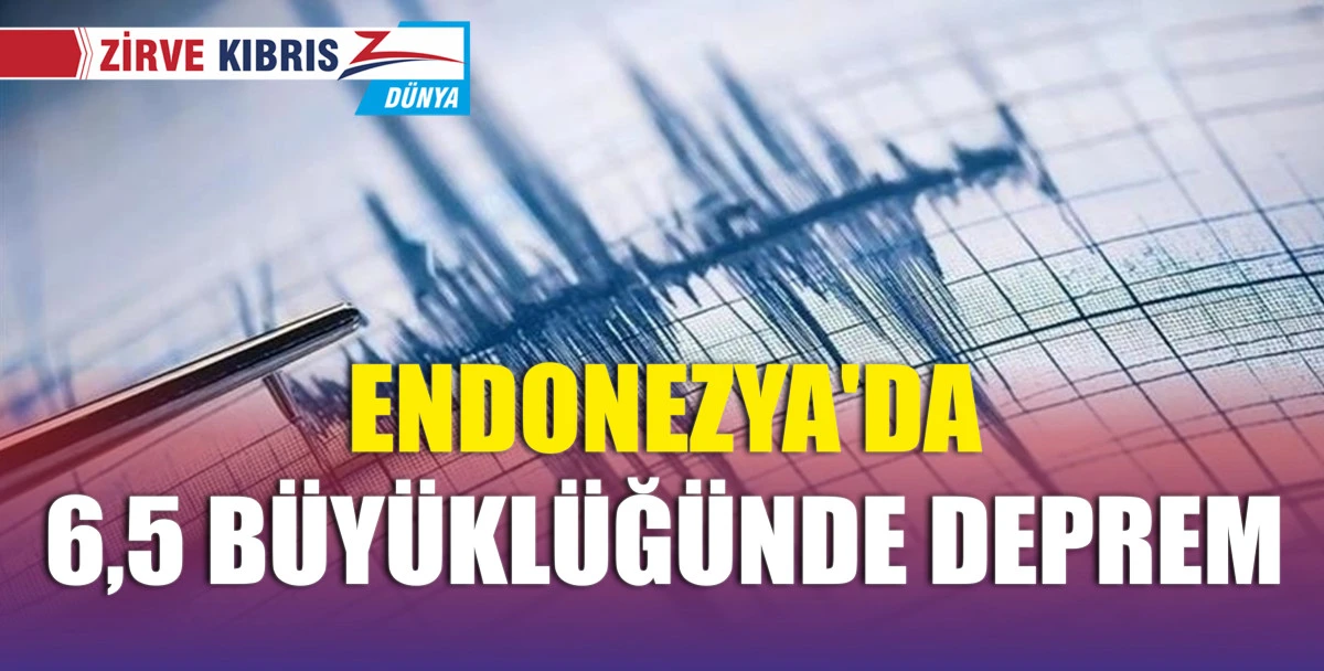 Endonezya'da deprem