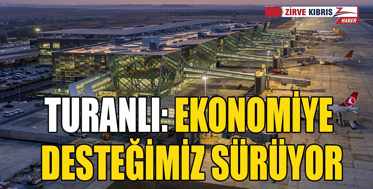 Ercan Havalimanı&rsquo;ndan ekonomiye g&uuml;&ccedil;l&uuml; katkı