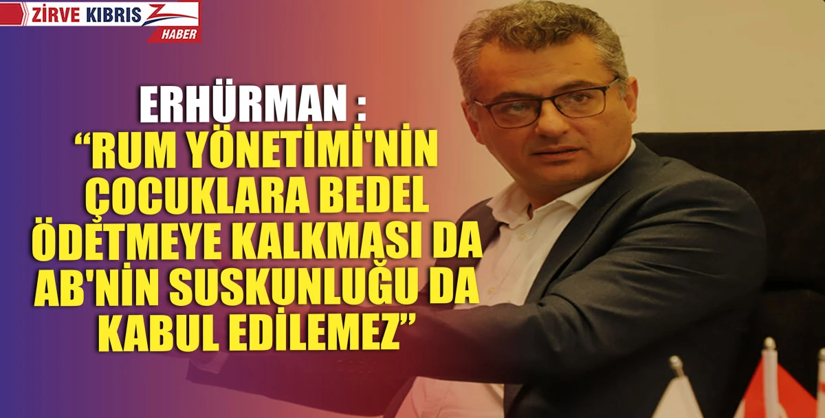 Erhürman, Kimliksizler Derneği'nin bugün düzenlediği eyleme destek belirtti