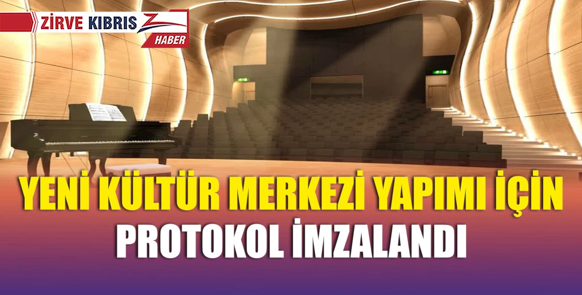 Girne Belediyesi ile ARUCAD yeni bir kültür merkezi yapımı için protokol imzaladı
