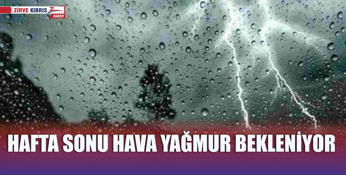 Hava pazartesiye kadar sağanak yağmurlu olacak