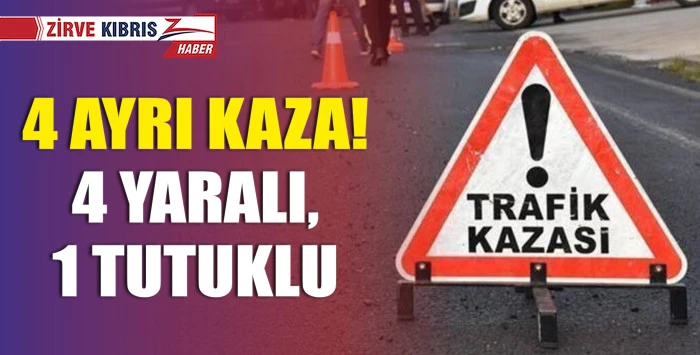 Karaoğlanoğlu, Lefkoşa ve Girne-Lefkoşa ana yolunda trafik kazası