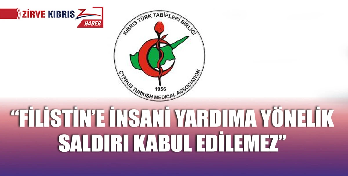Kıbrıs Türk Tabipleri Birliği, “Madleen” gemisine yönelik saldırıyı kınadı
