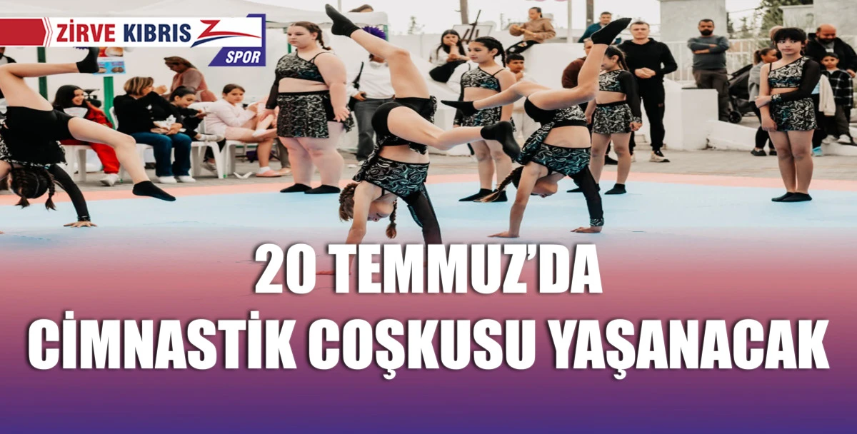 KKTC Cimnastik Federasyonu, ada genelinde cimnastik müsabakası düzenleyecek