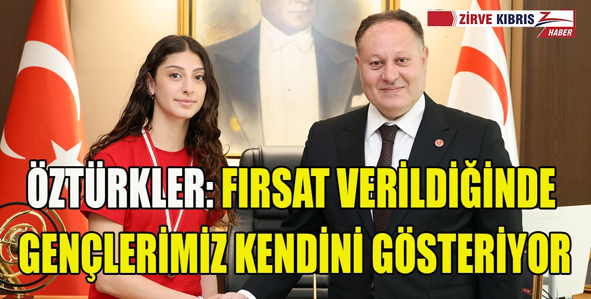  &Ouml;zt&uuml;rkler: Fırsat verildiğinde gen&ccedil;lerimiz kendini g&ouml;steriyor