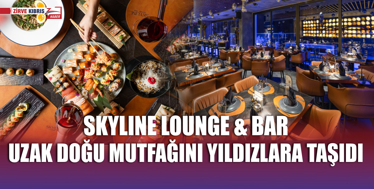 Skyline Asia Mutfağı, Uzak Doğu’nun benzersiz tatlarını ve sushi çeşitlerini, seçkin bir ortamda sunmanın gururunu yaşıyor