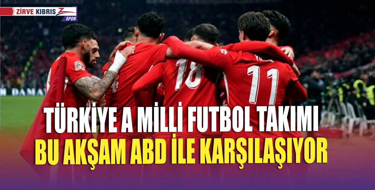 Türkiye A Millileri Amerika sınavına çıkıyor...