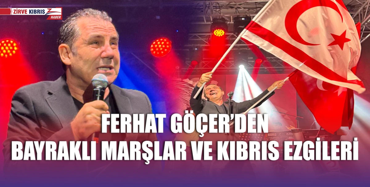 Ünlü sanatçı Ferhat Göçer, Vuni Palace & Viva Casino Hotel'de sahne aldı