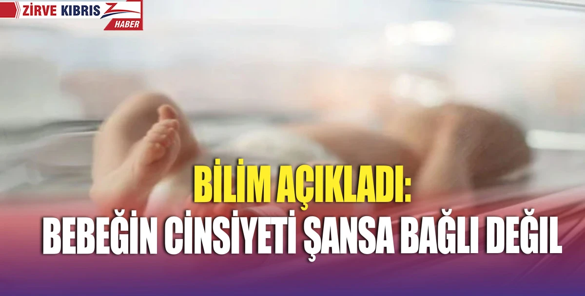 Yeni bir araştırma, çocukların cinsiyetinin tamamen şansa bağlı olmadığını ortaya koydu.